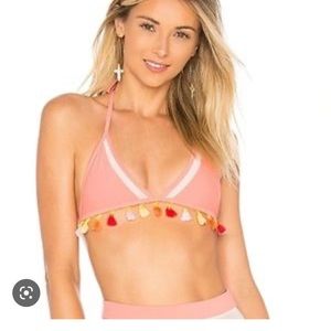 Tula rosa high waisted swimsuit with tassels